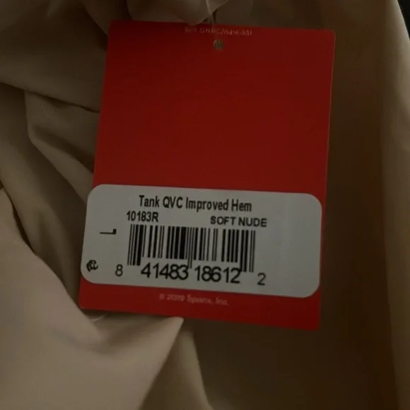 Nwt  SPANX Shapewear for Women Thinstincts Improved Hem Tank Soft nude L - Picture 4 of 5